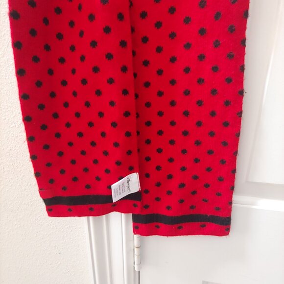 Disneyland Paris Minnie Mouse Red Infant Kids Winter Scarf - Picture 5 of 5